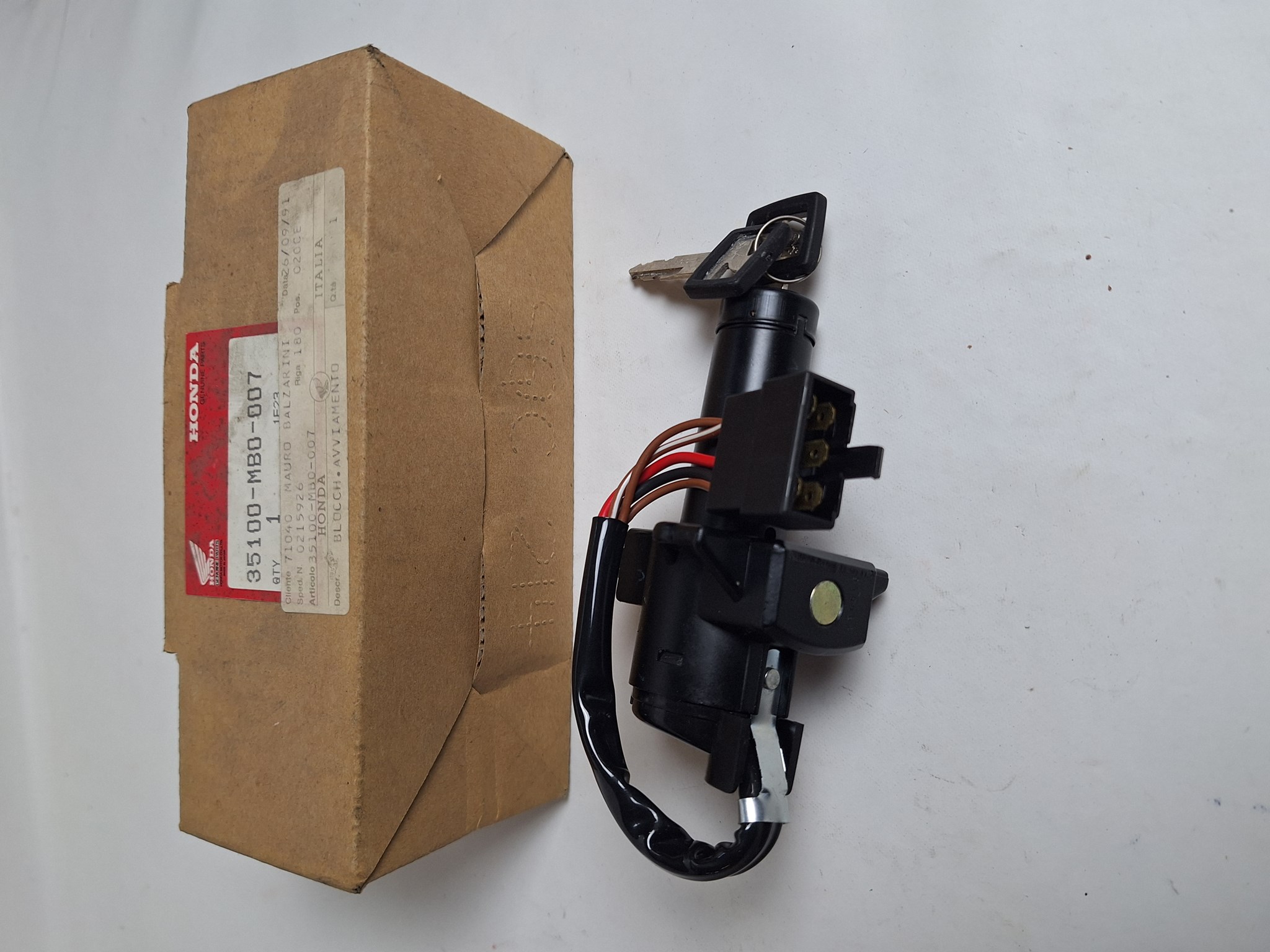 Bild von ZUENDSCHLOSS  35100-MB0-007  VF 750 S